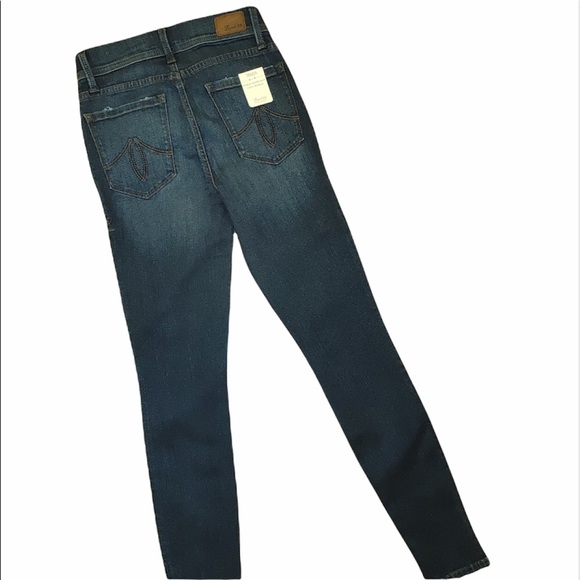 NWT LEVEL 99 / ANTHRO Tanya High Rise Skinny Jeans - Picture 8 of 10
